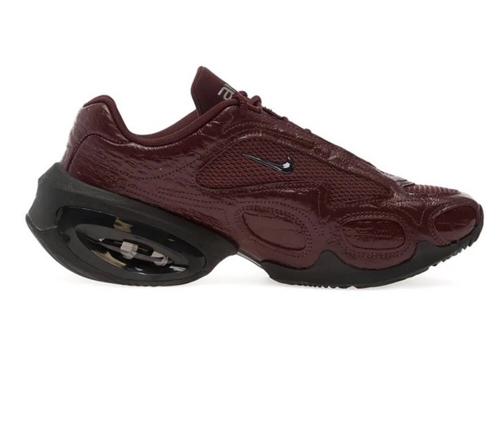 Women's Nike Air Max Portal SE Shoe-Burgundy Crush/Black/Metallic Dark GreySz6.5